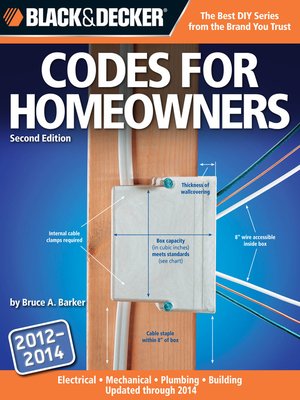 cover image of Black & Decker Codes for Homeowners